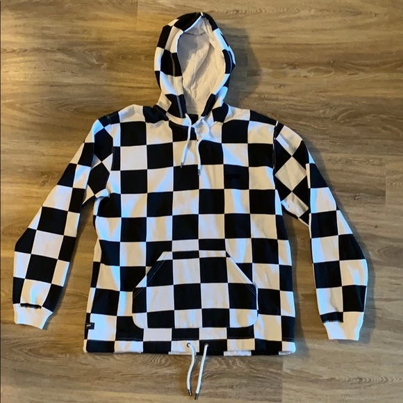 10.Deep Other - [ 10.Deep ] Sound & Fury Checkered Hoodie Sz L NWT